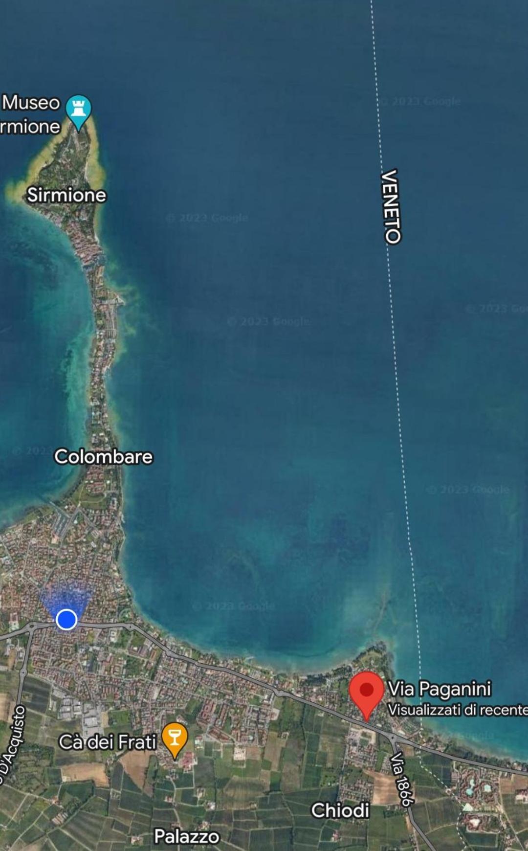 Ferienwohnung Casa Vittoria Sirmione Punta Gro Con Piscina Exterior foto
